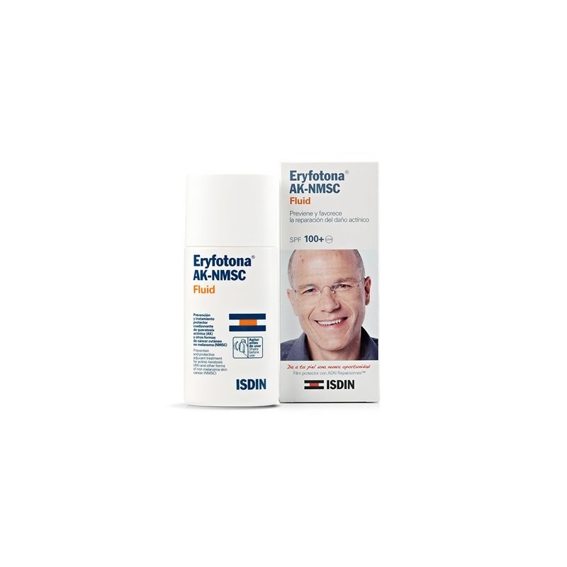 ISDIN ERYFOTONA AK-NMSC FLUIDO 50 ML - Protector Solar y Aftersun - Prevención y Tratamiento - Queratosis Actínica y Cáncer Cutáneo No Melanoma