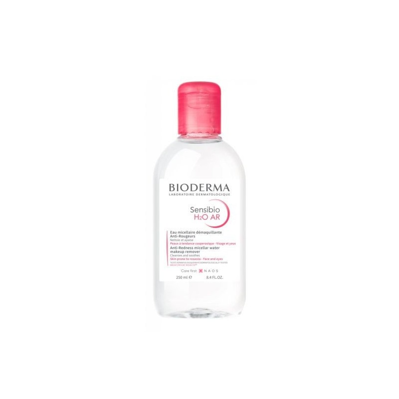 Agua Micelar Sensibio Bioderma - Desmaquillante Antirojeces 250 Ml