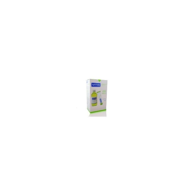 Dentaid VITIS ORTHODONTIC Pasta Dental 100 ML + Colutorio 500 ML - Cuidado de la Dentadura Profunda Limpieza
