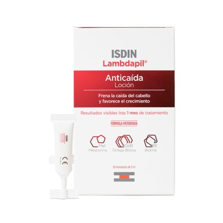ISDIN LAMBDAPIL ANTICAIDA LOCION 20 MONODOSIS 3 ML