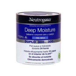 NEUTROGENA CARA Y CUERPO TARRO 300 ML + 300 ML