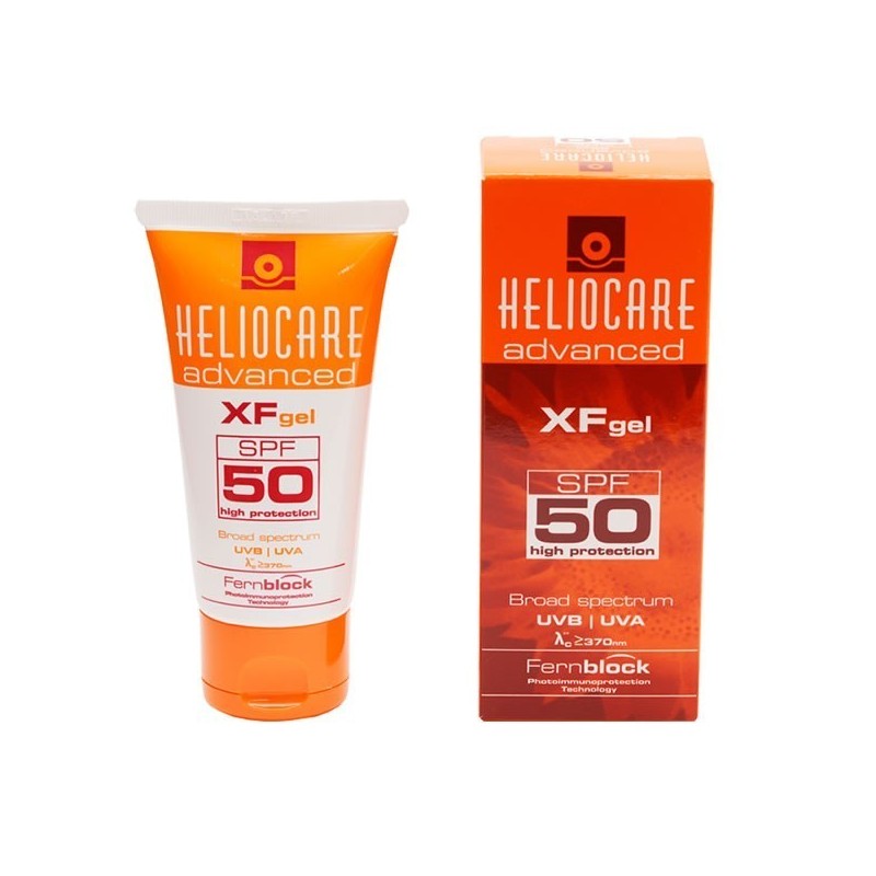 Cantabria Labs Gel Solar Facial Heliocare XF SPF50+ 50 Ml - Protección Alta - Textura Ligera