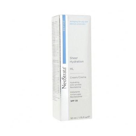 Cantabria Labs Hidratante NEOSTRATA CLARIFY SHEER HYDRATION HL SPF35 50 ML - Protección Solar Control de Sebo Renovación Celular