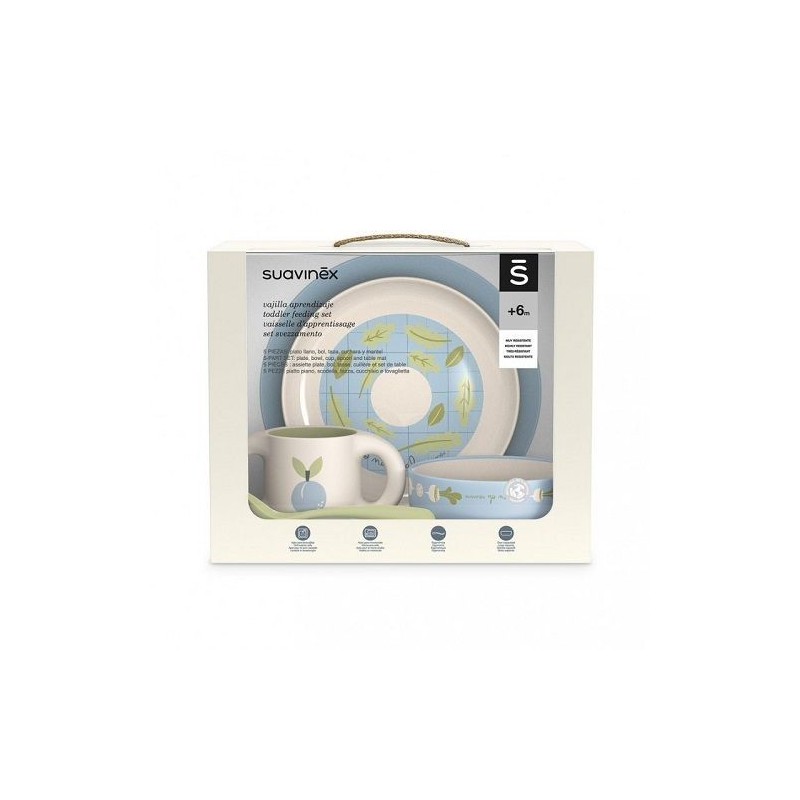 SUAVINEX VAJILLA INFANTIL NIÑO +6M