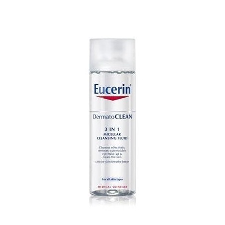 EUCERIN DERMATOCLEAN 3 EN 1 SOL MICELAR LIMPIADOR 200 ML