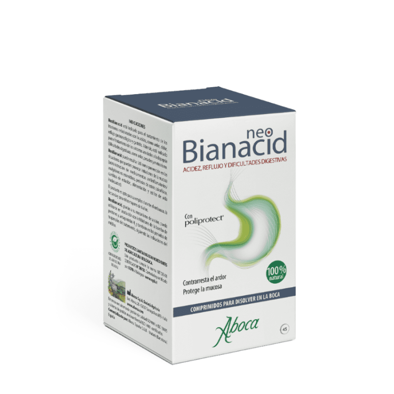 ABOCA NEOBIANACID ACIDEZ Y REFLUJO 45 COMP MAST