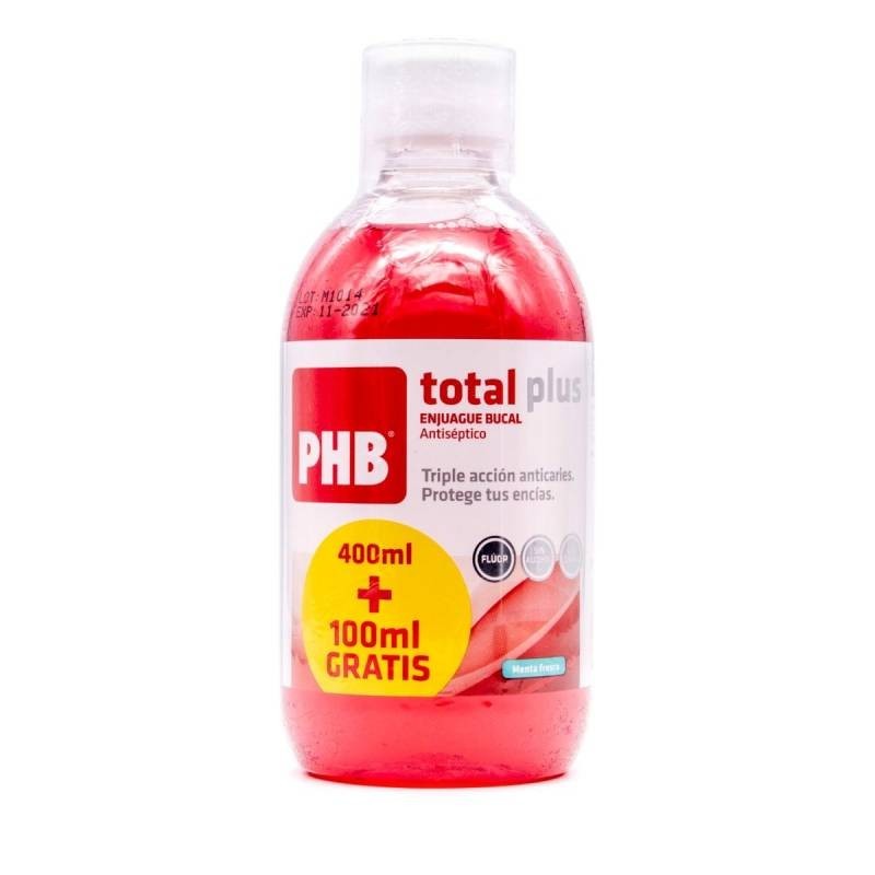 PHB TOTAL PLUS ENJUAGUE BUCAL 500 ML
