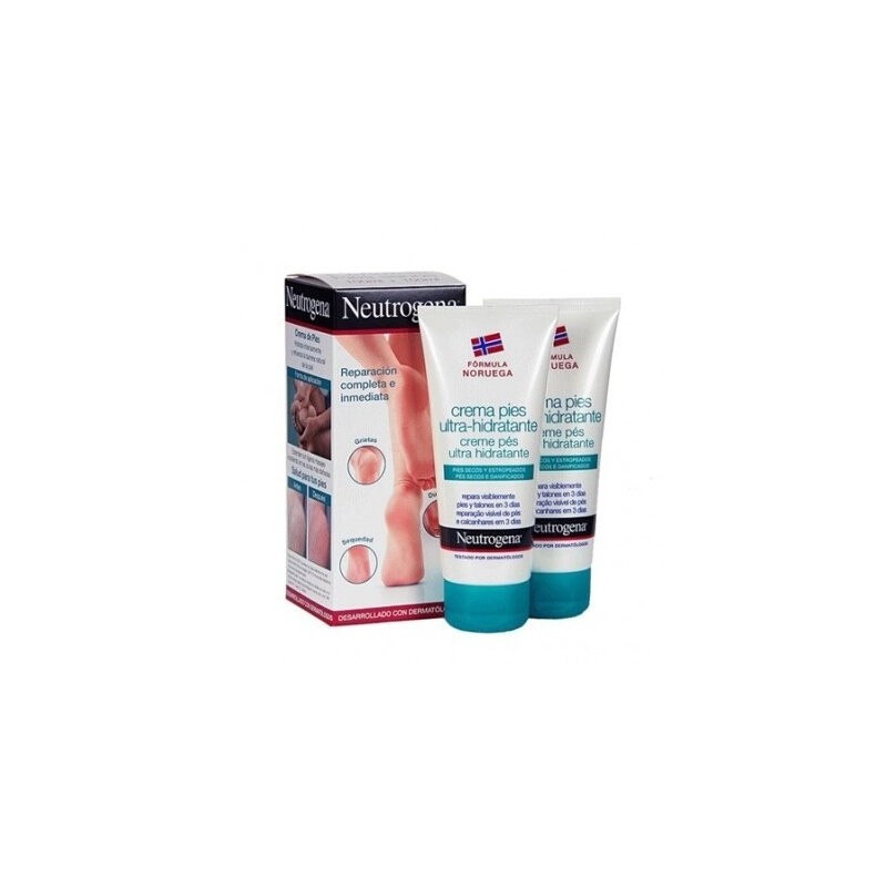 NEUTROGENA DUPLO FORMULA NORUEGA PIES CREMA ULTRAHIDRATANTE 2 X 100 ML