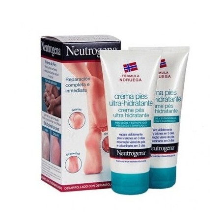 NEUTROGENA DUPLO FORMULA NORUEGA PIES CREMA ULTRAHIDRATANTE 2 X 100 ML