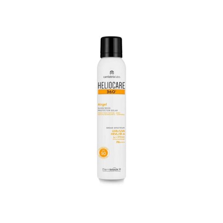 Cantabria Labs - Protección Solar Alta - Heliocare 360º Airgel SPF 50 Corporal 200 Ml - Antiedad para Todo Tipo de Pieles
