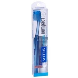 Dentaid VITIS CEPILLO DENTAL COMPACTO MEDIO Suave Fácil Acceso Interdental