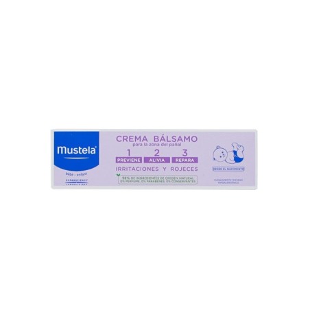 Expanscience Crema Bálsamo Mustela 1.2.3. 50 Ml - Prevención y Alivio de Irritaciones del Pañal