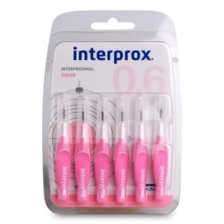 INTERPROX CEPILLO INTERPROXIMAL NANO 6 CEPILLOS