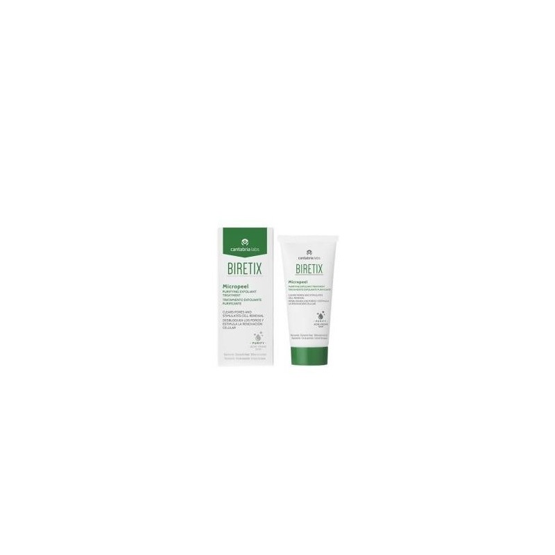 Cantabria Labs BIRETIX MICROPEEL TTO EXFOLIANTE PURIFICANTE 50ML - Limpia Poros y Mejora Textura de Piel