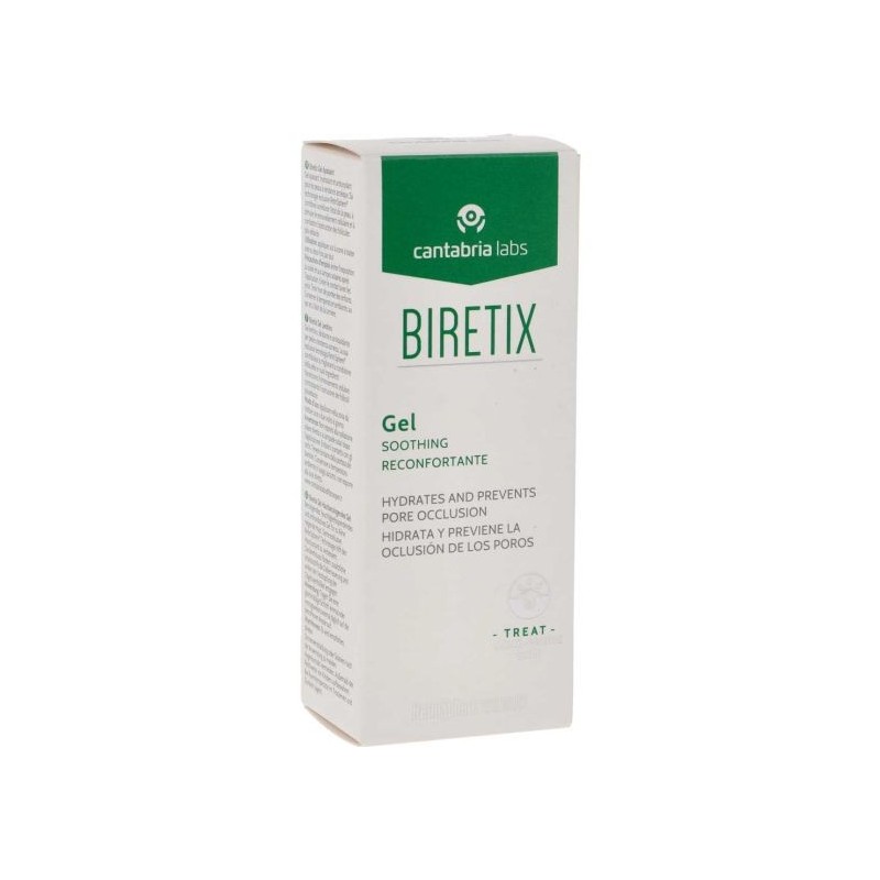 Suavizante Hidratante BIRETIX GEL RECONFORTANTE Cantabria Labs 50 ML - Tratamiento Acneico