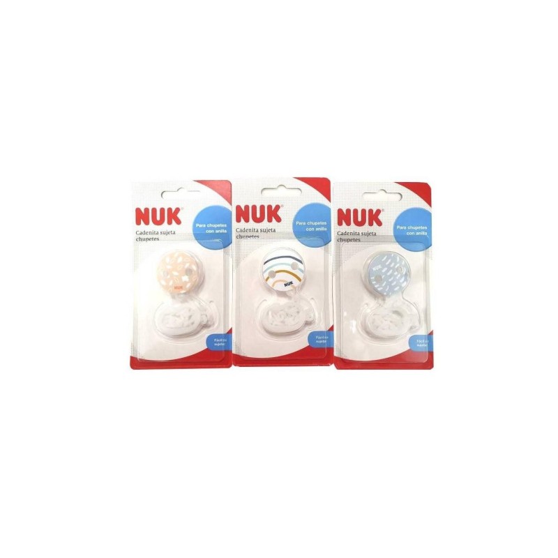 NUK CADENITA SUJETA CHUPETES 1 UNIDAD
