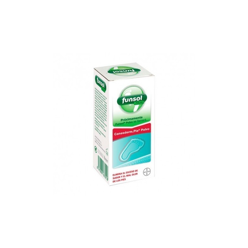 Bayer FUNSOL POLVO 60 G - Desodorante en Polvo para Reducir Sudoración Excesiva y Proteger del Mal Olor