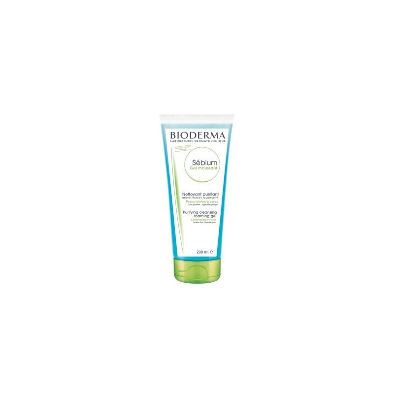 Gel Moussant Bioderma Sebium 200 Ml - Limpia Profundamente
