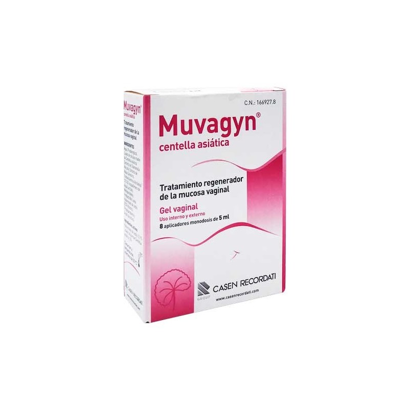 Casen MUVAGYN CENTELLA ASIATICA MONODOSIS 5 ML 8 APLIC Crema Vaginal