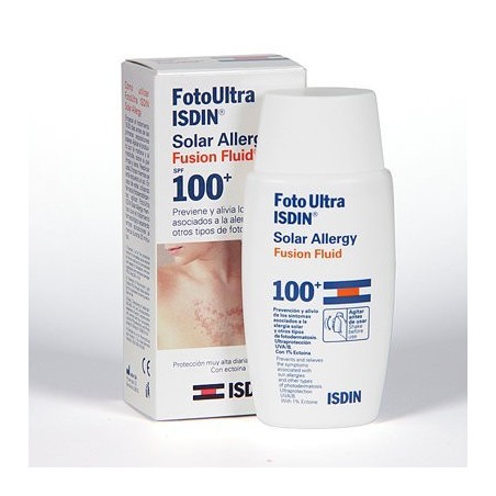 ISDIN FOTOULTRA SPF100 FUSION FLUID SOLAR ALLERGY 50ML