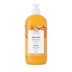 SOIVRE GEL DE BAÑO EXFOLIANTE AROMA CITRICO 500 ML