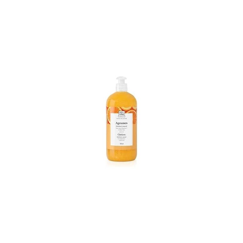 SOIVRE GEL DE BAÑO EXFOLIANTE AROMA CITRICO 500 ML