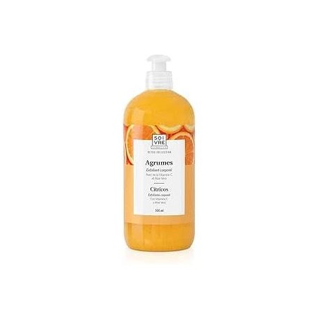 SOIVRE GEL DE BAÑO EXFOLIANTE AROMA CITRICO 500 ML