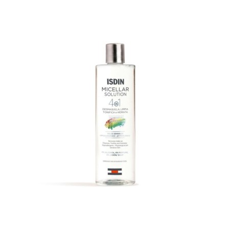 Isdin - Solución Micelar - 400ml - Sin Perfume - Para Rostro y Ojos