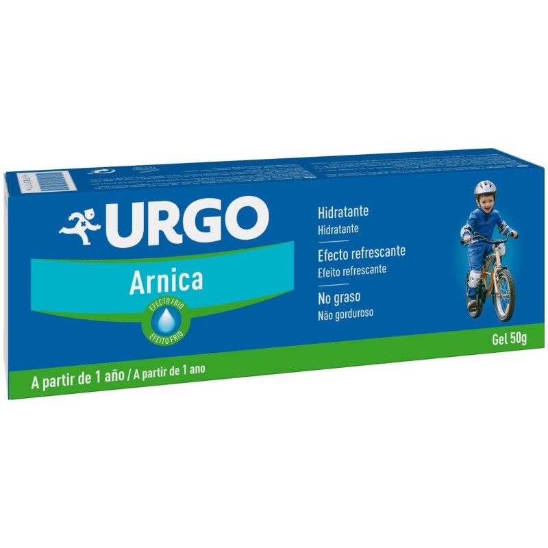 Urgo Gel Arnica 50 G - Antiinflamatorio - Rápida Absorción - Sin Manchas