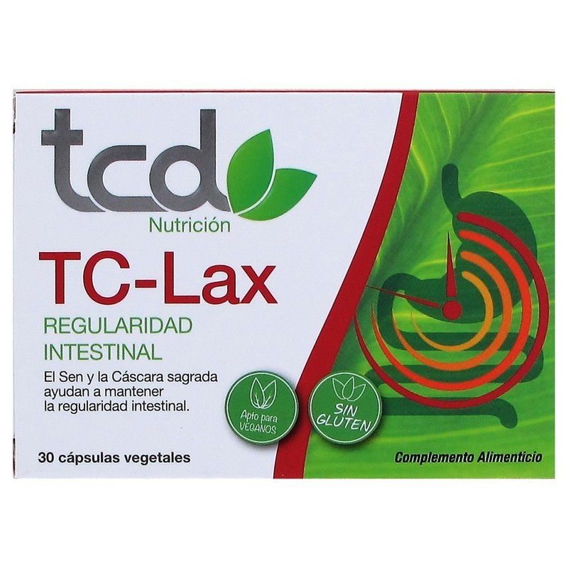 Ynsadiet TCD TC-LAX REGULARIDAD INTESTINAL 30 CAPS - Complemento Alimenticio a Base de Especies Vegetales y Aminoácidos
