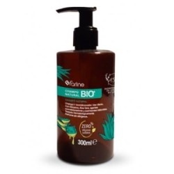 CHAMPÚ NATURAL FARLINE CON GLICERINA Y ALOE VERA 300 ML PARA UN CABELLO SALUDABLE