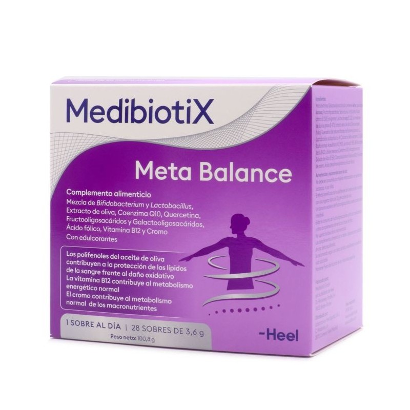 HEEL MEDIBIOTIX META BALANCE 3.6 G 28 SOBRES