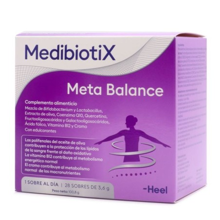 HEEL MEDIBIOTIX META BALANCE 3.6 G 28 SOBRES