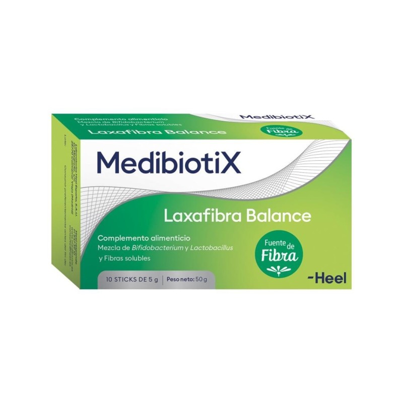 HEEL MEDIBIOTIX LAXAFIBRA BALANCE 10 STICKS