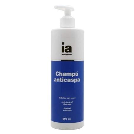 CHAMPÚ ANTICASPA INTERAPOTHEK 500 ML PARA EL CUIDADO DEL CABELLO - PRODUCTOS DE BELLEZA Y CUIDADO PERSONAL