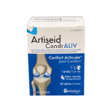 ARTISEID CONDRALIV 30 SOBRES DE 4 G CON SABOR A NARANJA