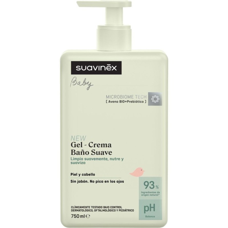 SUAVINEX GEL - CREMA BAÑO SUAVE 500 ML