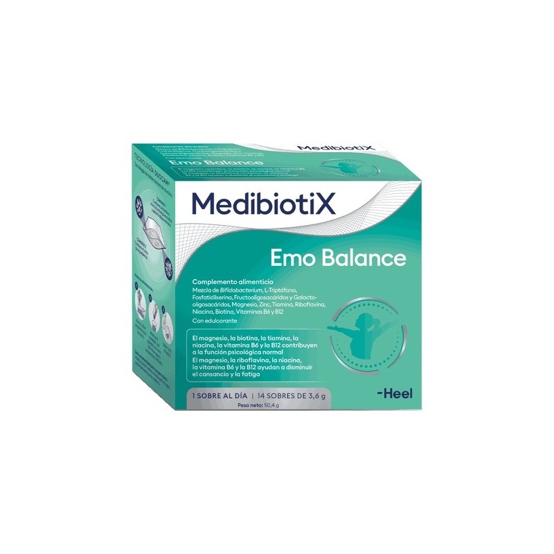 HEEL MEDIBIOTIX EMO BALANCE 3.6 G 14 SOBRES