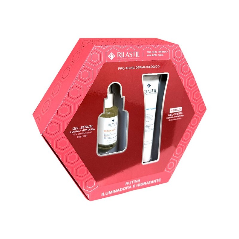 RILASTIL RUTINA ILUMINADORA E HIDRATANTE (SERUM INTENSE C + GEL-CREMA HYDROTENSEUR)