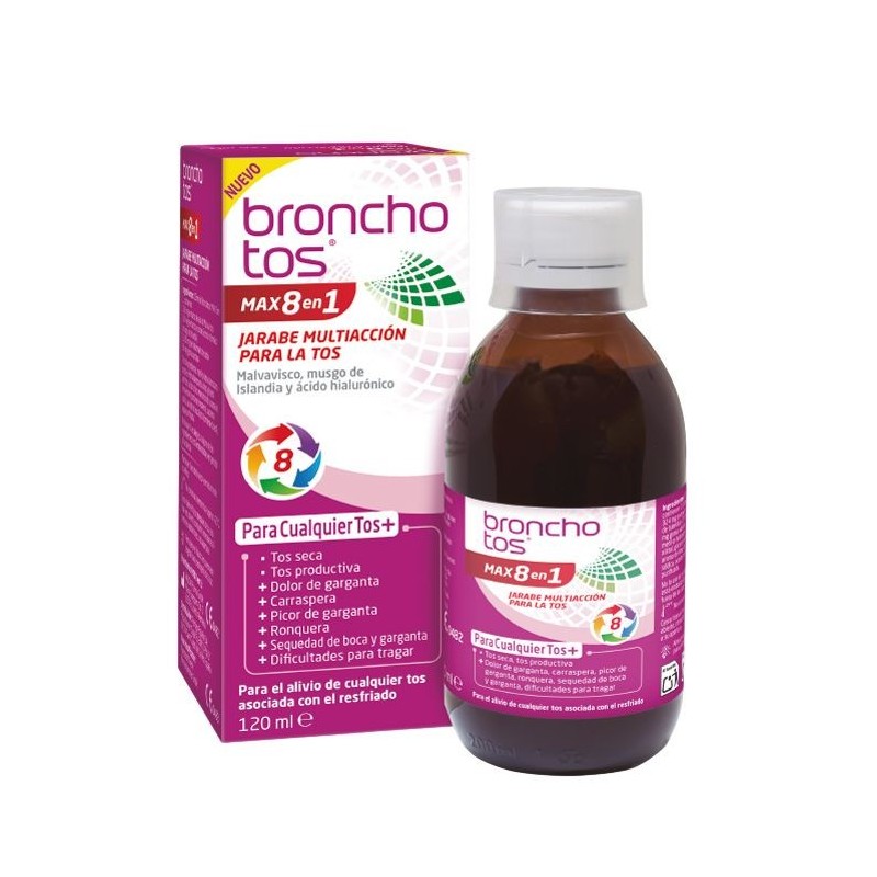 BRONCHOTOS MAX 8 EN 1 JARABE TOS 120 ML