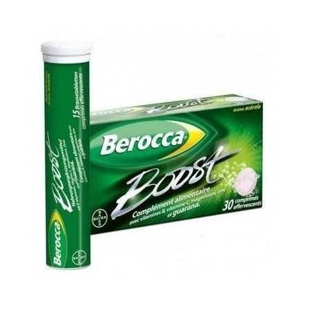 Bayer Berocca Boost - Comprimidos Efervescentes - Vitaminas del Grupo B - Vitamina C - Minerales Esenciales