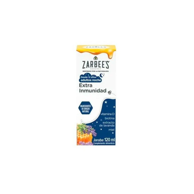 ZARBEES ADULTOS NOCHE INMUNIDAD JARABE 120 ML