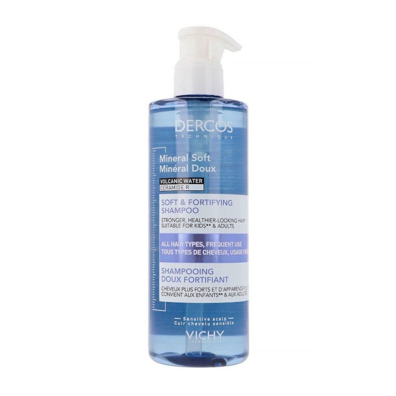 CHAMPÚ MINERAL VICHY DERCOS 400 ML PARA EL CABELLO