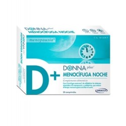 COMPRIMIDOS NOCHE DONNA PLUS MENOCIFUGA PARA EL BIENESTAR DE LA SALUD DE LA MUJER