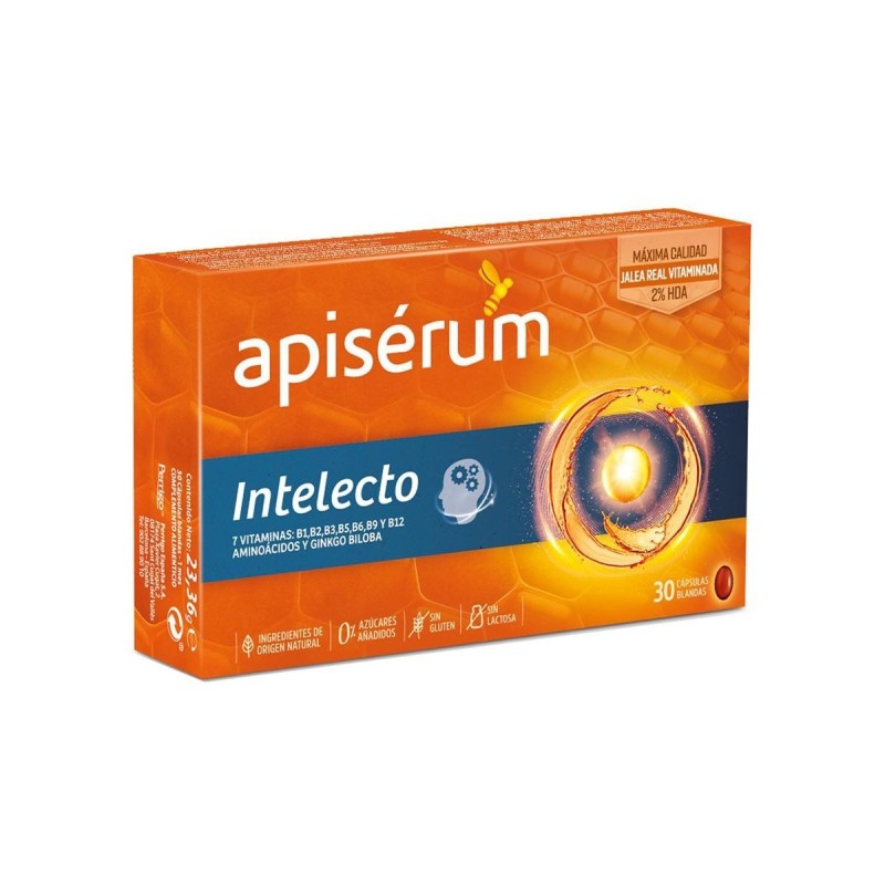 APISERUM INTELECTO 30 CAPSULAS BLANDAS