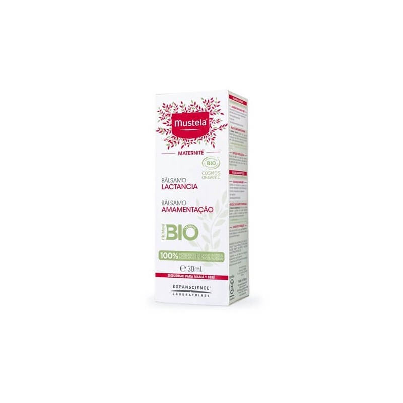 MUSTELA MATERNIDAD BALSAMO LACTANCIA CUIDADO PEZON BIO 30 ML
