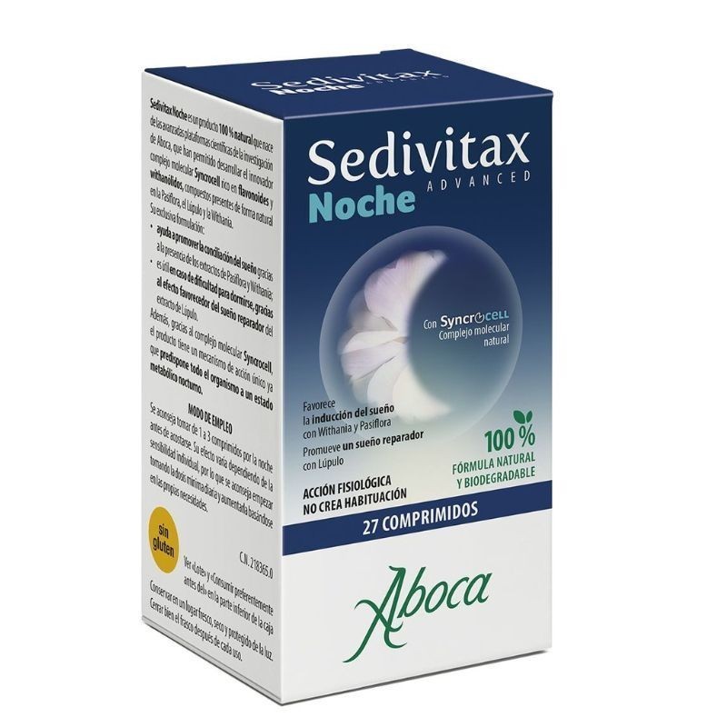 ABOCA SEDIVITAX NOCHE ADVANCED 27 COMPRIMIDOS