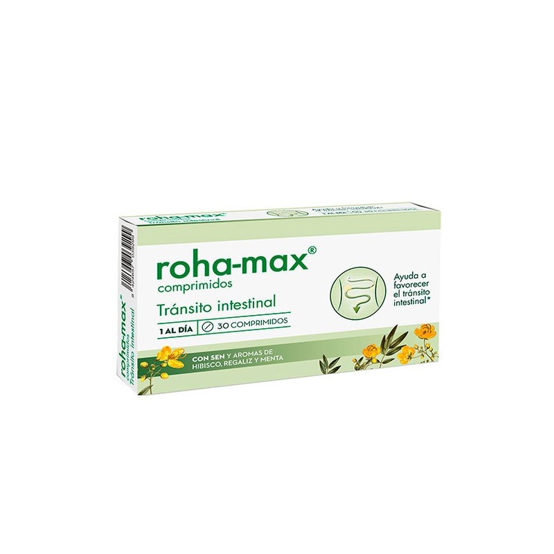 Comprimidos Roha-Max para Regularidad Intestinal - 30 Unidades