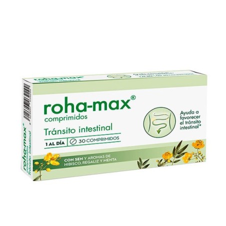 Comprimidos Roha-Max para Regularidad Intestinal - 30 Unidades