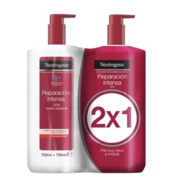 NEUTROGENA ROJA REPARACION INTENSA LOCION CORPORAL PIEL MUY SECA Y RUGOSA DUPLO 2 X 750ML